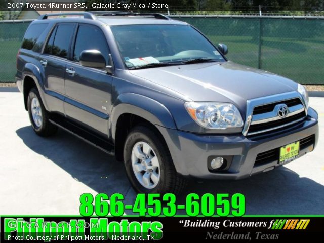 2007 Toyota 4Runner SR5 in Galactic Gray Mica