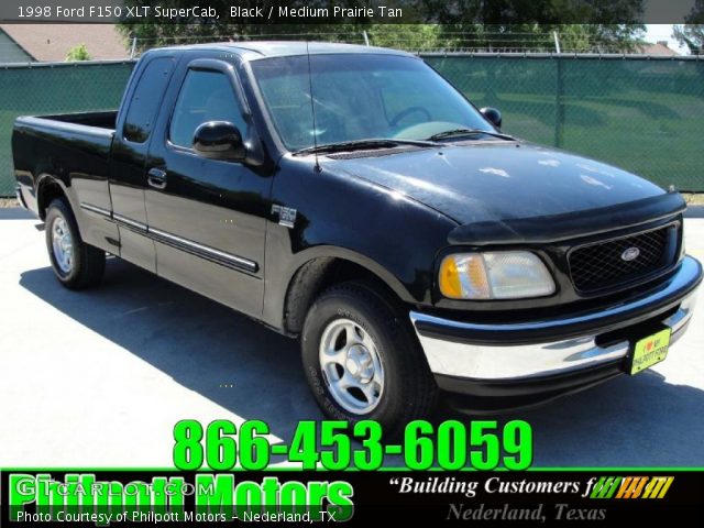 1998 Ford F150 XLT SuperCab in Black