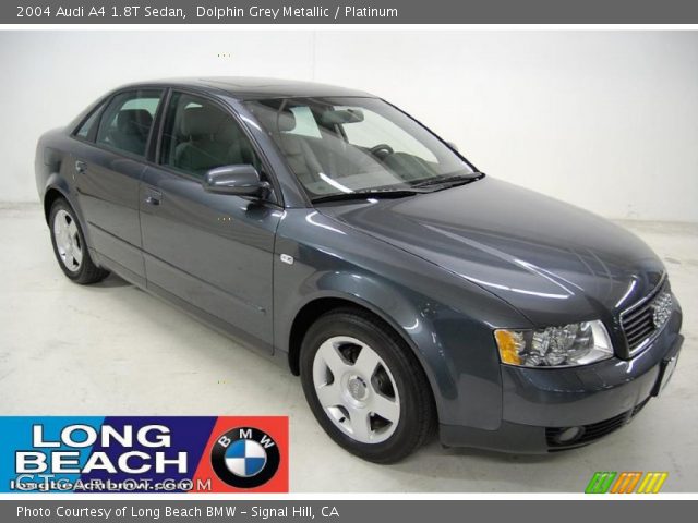 2004 Audi A4 1.8T Sedan in Dolphin Grey Metallic