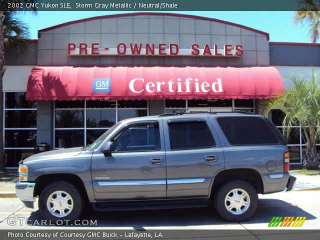 2002 GMC Yukon SLE in Storm Gray Metallic