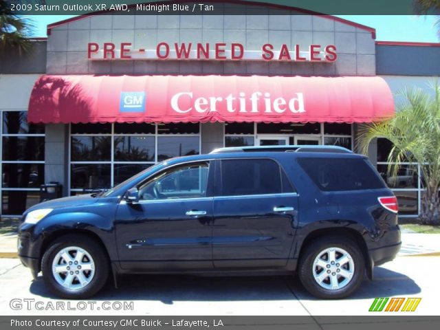 2009 Saturn Outlook XR AWD in Midnight Blue