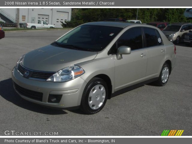 2008 Nissan Versa 1.8 S Sedan in Sandstone Metallic