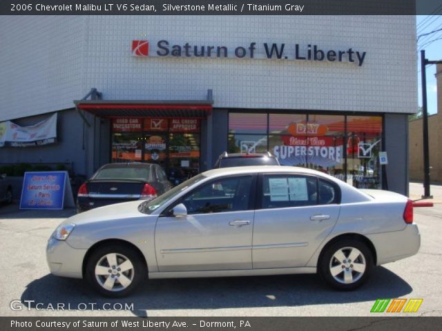2006 Chevrolet Malibu LT V6 Sedan in Silverstone Metallic