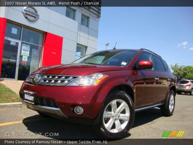 2007 Nissan Murano SL AWD in Merlot Pearl