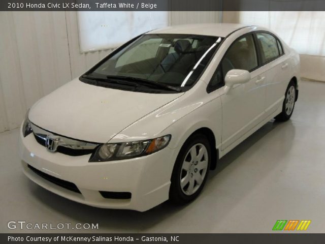 2010 Honda Civic LX Sedan in Taffeta White