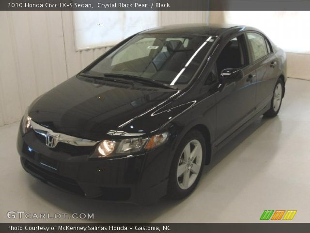 2010 Honda Civic LX-S Sedan in Crystal Black Pearl