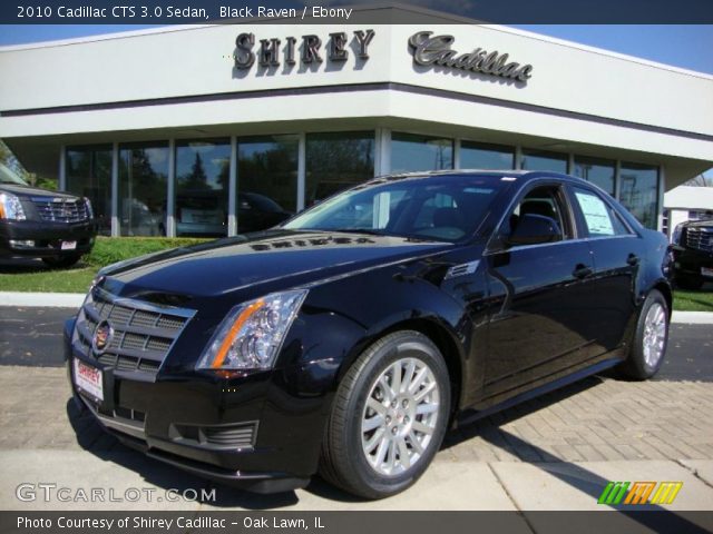 2010 Cadillac CTS 3.0 Sedan in Black Raven