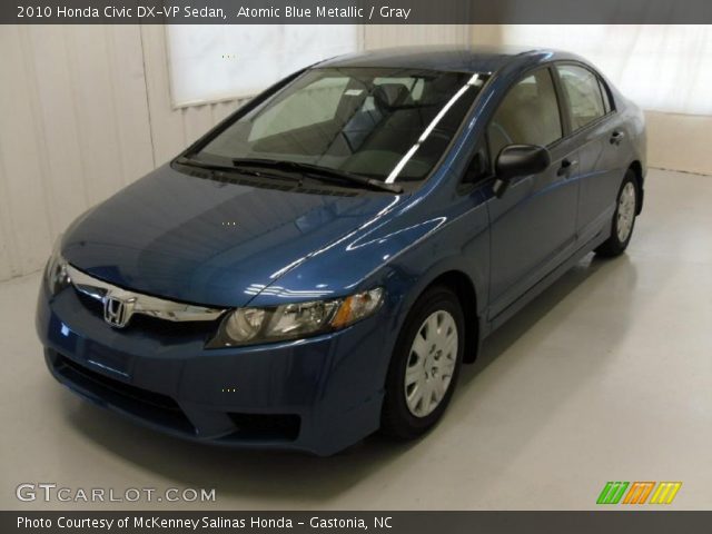 2010 Honda Civic DX-VP Sedan in Atomic Blue Metallic
