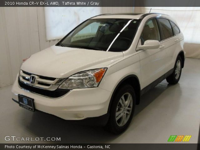 2010 Honda CR-V EX-L AWD in Taffeta White