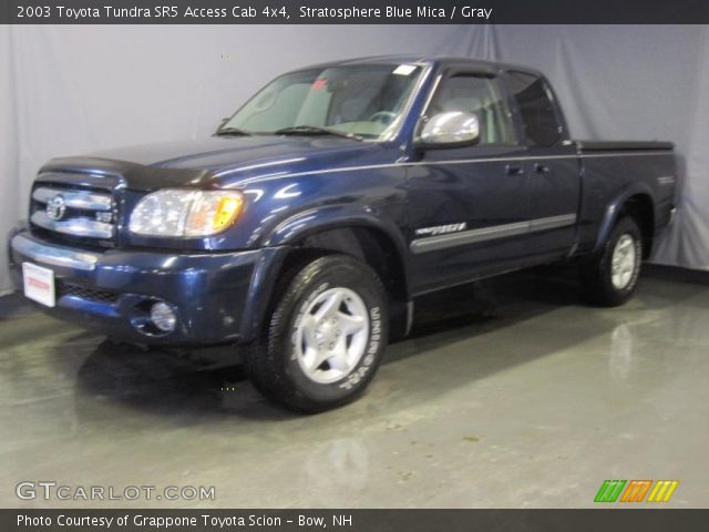 2003 Toyota Tundra SR5 Access Cab 4x4 in Stratosphere Blue Mica