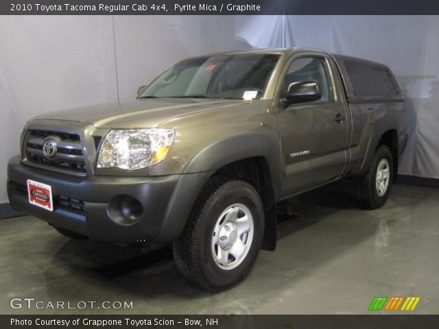 2010 Toyota Tacoma Regular Cab 4x4 in Pyrite Mica