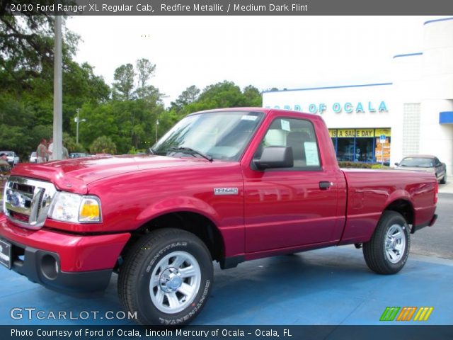 2010 Ford Ranger XL Regular Cab in Redfire Metallic