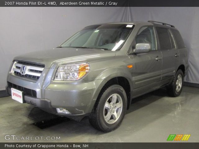 2007 Honda Pilot EX-L 4WD in Aberdeen Green Metallic