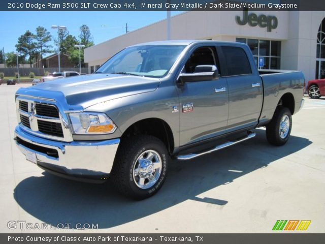 2010 Dodge Ram 3500 SLT Crew Cab 4x4 in Mineral Gray Metallic