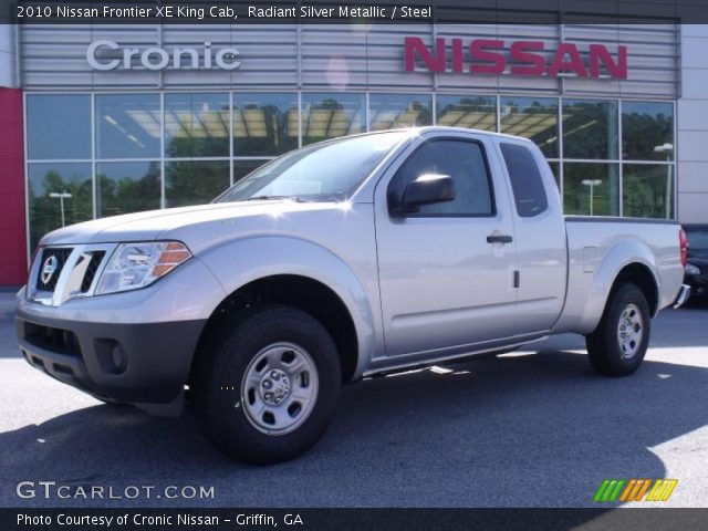 2010 Nissan Frontier XE King Cab in Radiant Silver Metallic