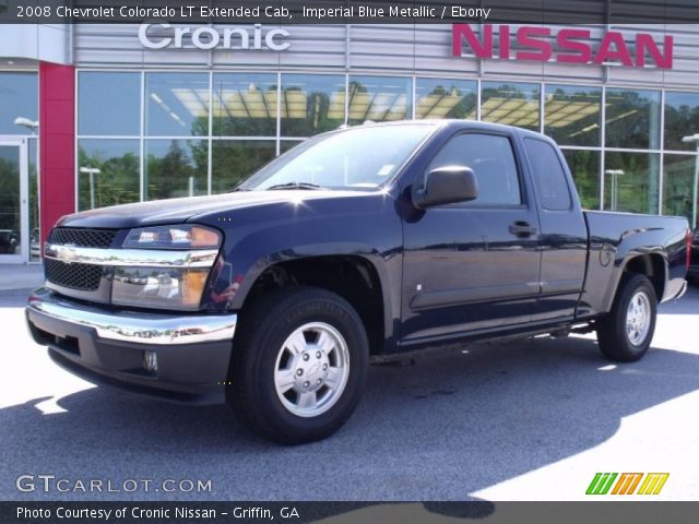 2008 Chevrolet Colorado LT Extended Cab in Imperial Blue Metallic