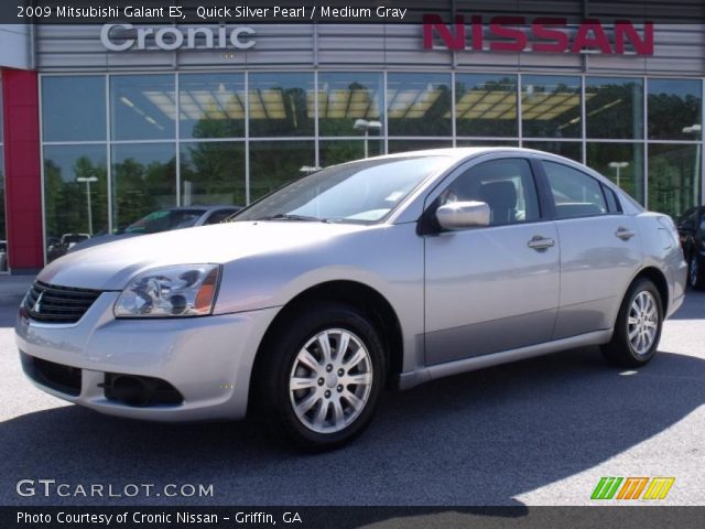 2009 Mitsubishi Galant ES in Quick Silver Pearl