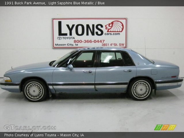 1991 Buick Park Avenue  in Light Sapphire Blue Metallic