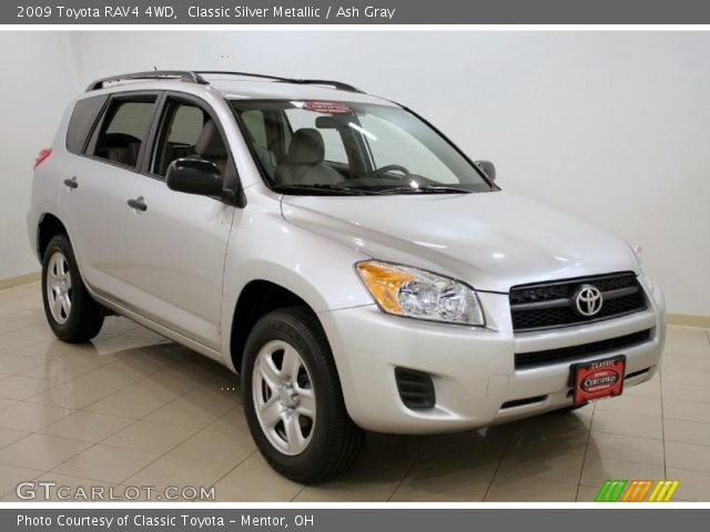 2009 Toyota RAV4 4WD in Classic Silver Metallic