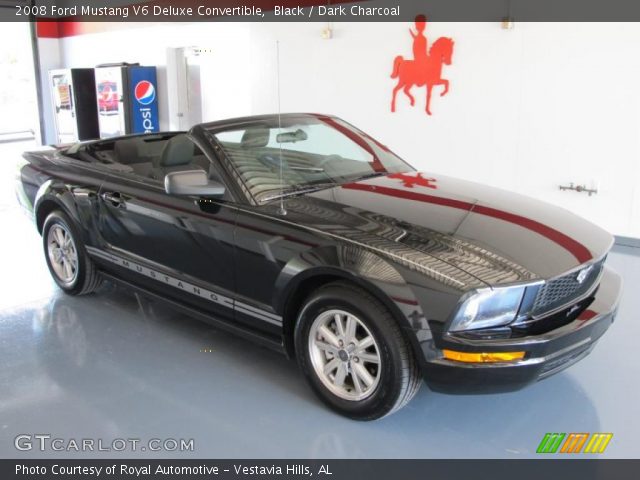 2008 Ford Mustang V6 Deluxe Convertible in Black