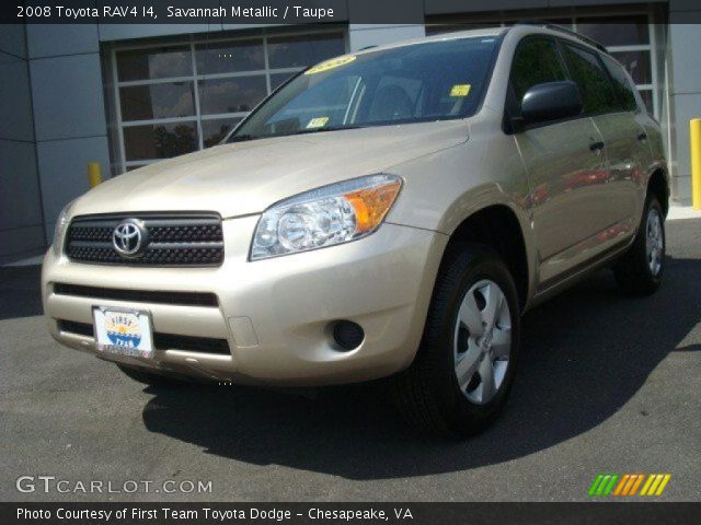 2008 Toyota RAV4 I4 in Savannah Metallic