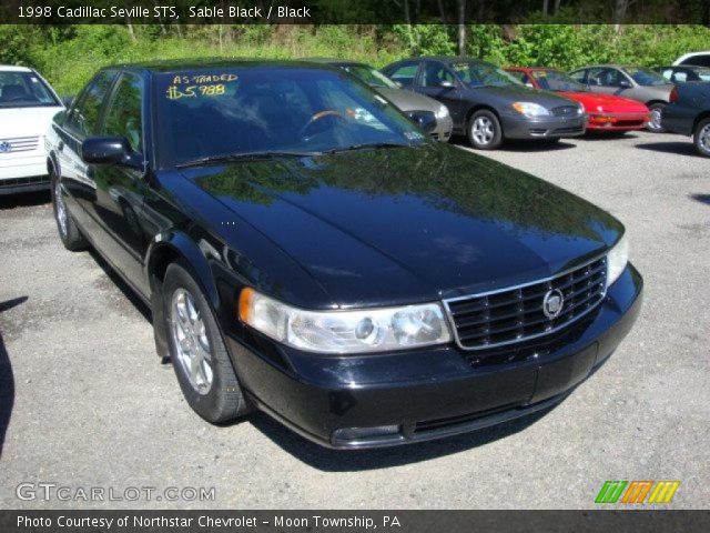 1998 Cadillac Seville STS in Sable Black