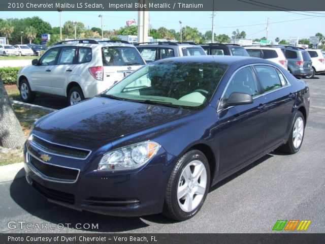 2010 Chevrolet Malibu LS Sedan in Imperial Blue Metallic
