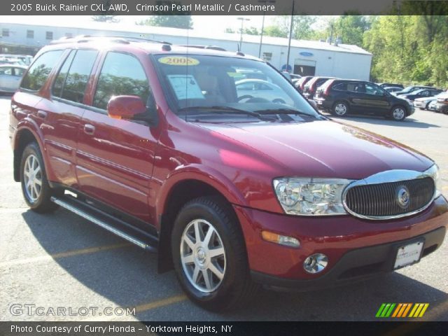 2005 Buick Rainier CXL AWD in Crimson Pearl Metallic