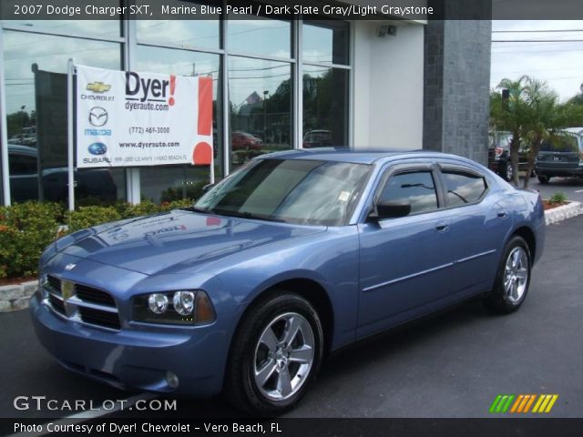 2007 Dodge Charger SXT in Marine Blue Pearl