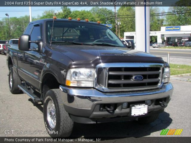 2004 Ford F350 Super Duty FX4 SuperCab 4x4 in Dark Shadow Grey Metallic