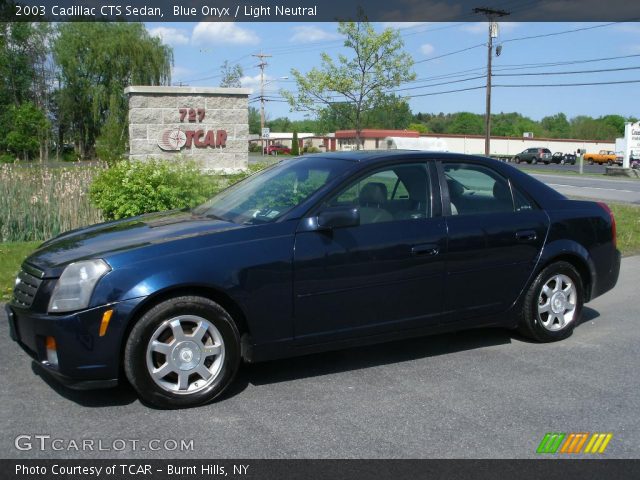 2003 Cadillac CTS Sedan in Blue Onyx