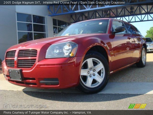 2005 Dodge Magnum SXT in Inferno Red Crystal Pearl