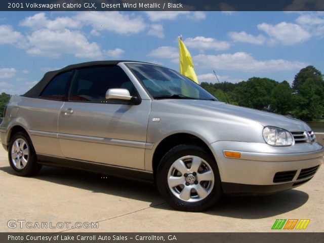 2001 Volkswagen Cabrio GLX in Desert Wind Metallic