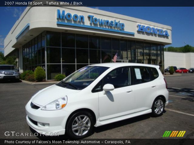 2007 Honda Fit Sport in Taffeta White