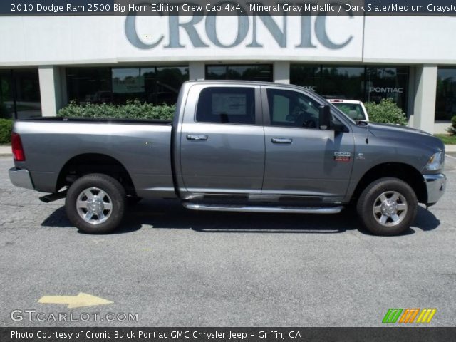 2010 Dodge Ram 2500 Big Horn Edition Crew Cab 4x4 in Mineral Gray Metallic