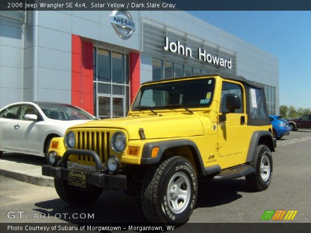 2006 Jeep Wrangler SE 4x4 in Solar Yellow