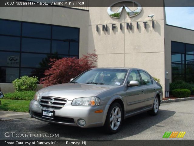 2003 Nissan Maxima SE in Sterling Mist