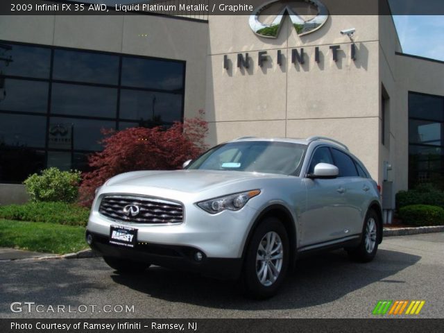 2009 Infiniti FX 35 AWD in Liquid Platinum Metallic