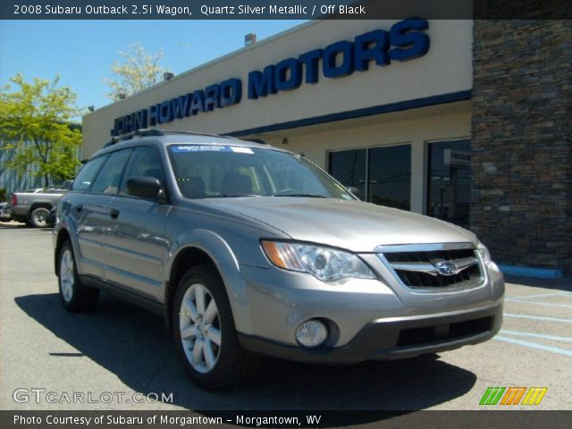 2008 Subaru Outback 2.5i Wagon in Quartz Silver Metallic
