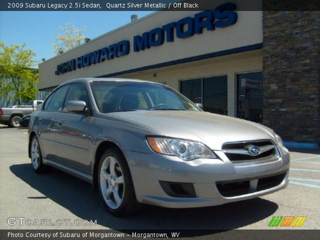 2009 Subaru Legacy 2.5i Sedan in Quartz Silver Metallic