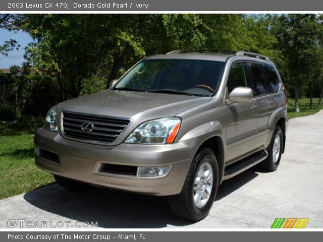 2003 Lexus GX 470 in Dorado Gold Pearl