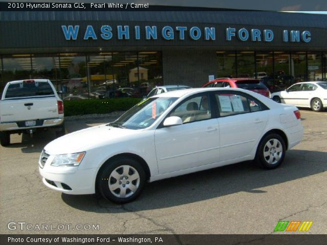 2010 Hyundai Sonata GLS in Pearl White