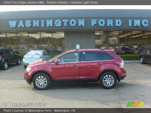 2009 Ford Edge Limited AWD in Redfire Metallic