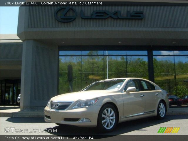 2007 Lexus LS 460 in Golden Almond Metallic