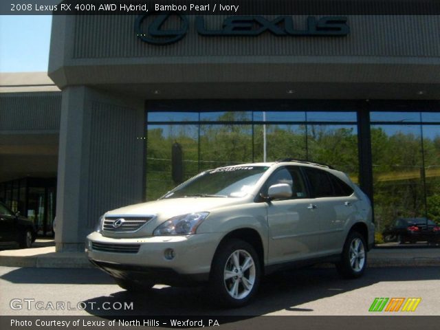 2008 Lexus RX 400h AWD Hybrid in Bamboo Pearl