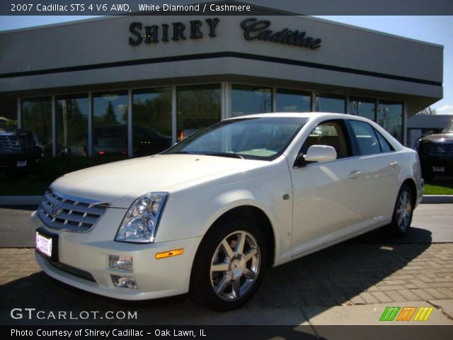 2007 Cadillac STS 4 V6 AWD in White Diamond