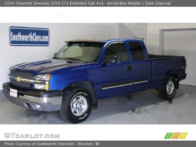 2004 Chevrolet Silverado 1500 Z71 Extended Cab 4x4 in Arrival Blue Metallic