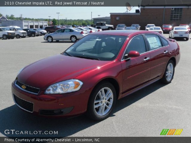 2010 Chevrolet Impala LTZ in Red Jewel Tintcoat