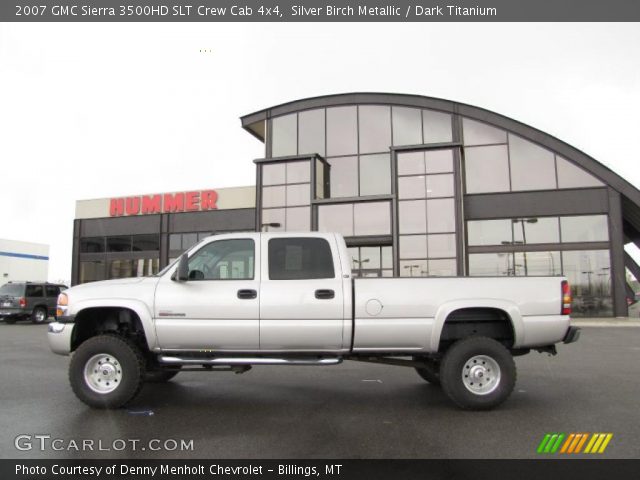 2007 GMC Sierra 3500HD SLT Crew Cab 4x4 in Silver Birch Metallic