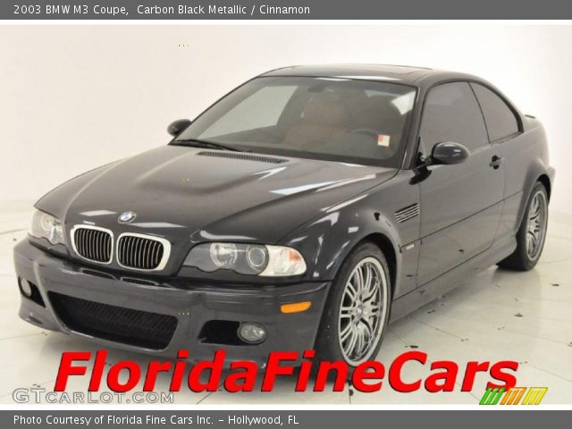 2003 BMW M3 Coupe in Carbon Black Metallic
